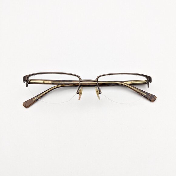 🕶️Made in Italy! Burberry B1006 1012 Eyeglasses 52/18 140 | ALO131🕶️ - Picture 1 of 9
